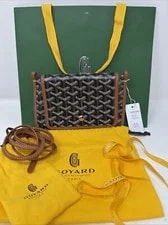 Goyard — NEW Goyard Plumet Crossbody With Trim Complete Set — Handbag — resale