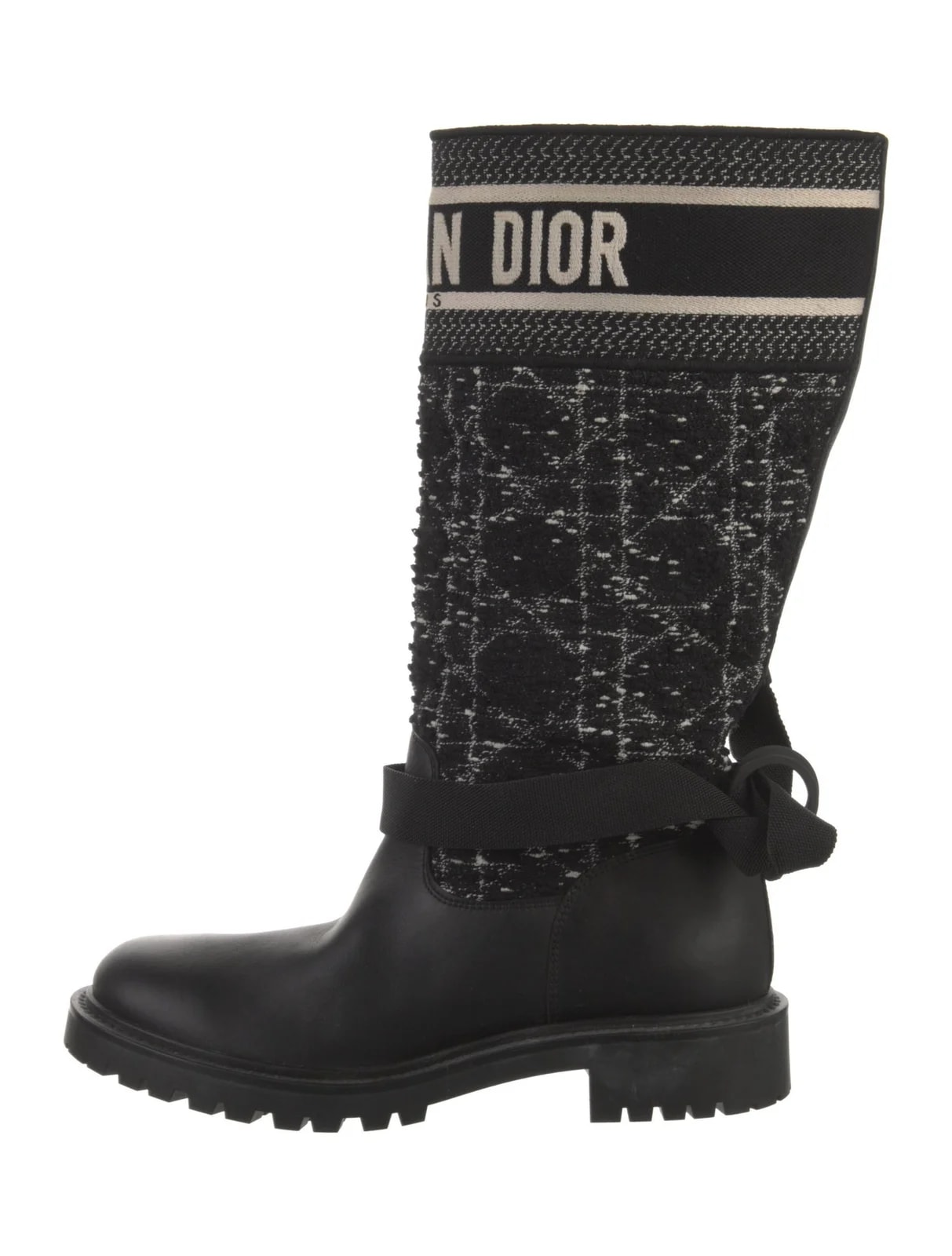 Dior — Printed Moto — Designer Shoe — resale