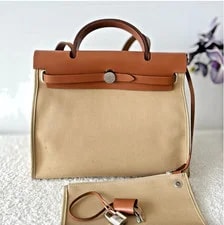 Hermès — Authentic Hermès Herbag 31 and Top Handle and — Handbag — resale