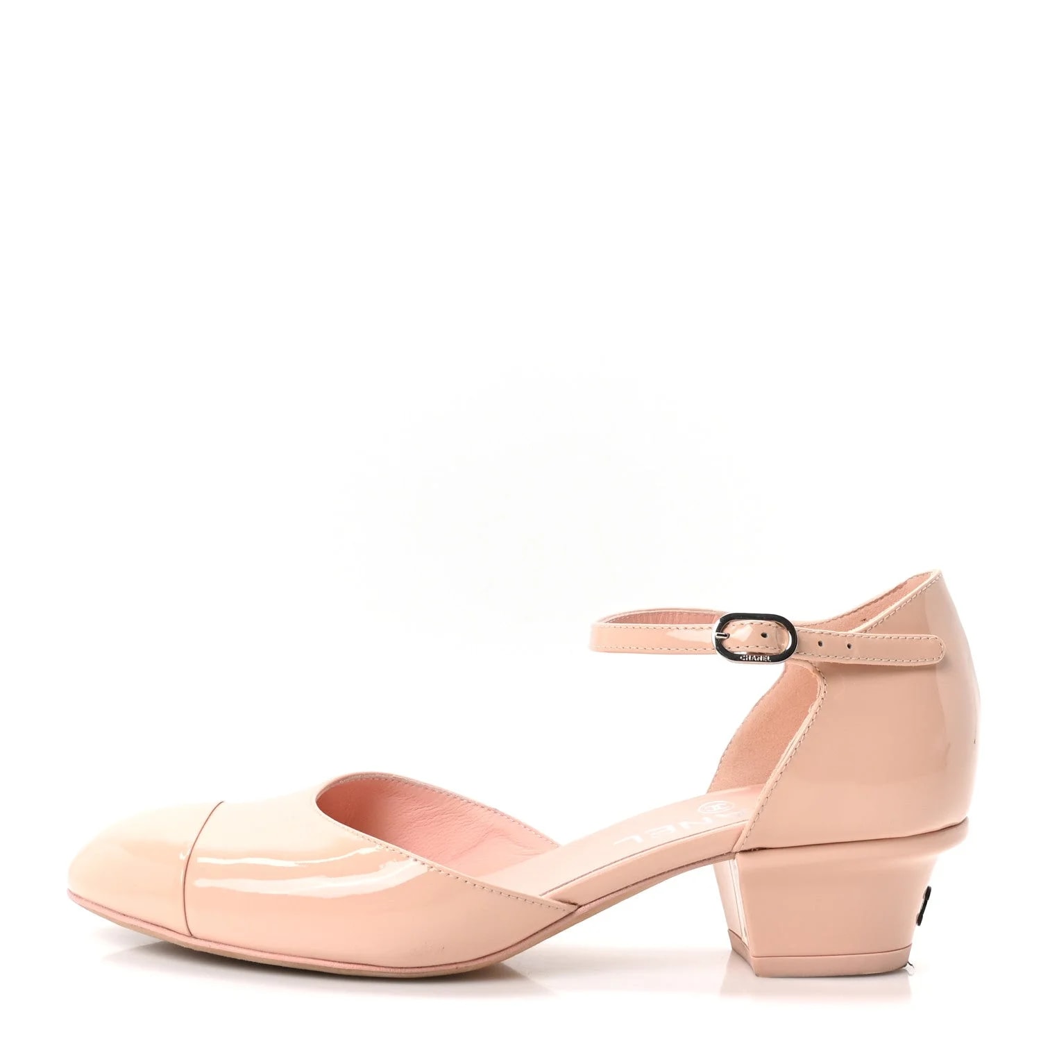 Chanel — Cap Toe Slingback 35.5 Light — Designer Shoe — resale