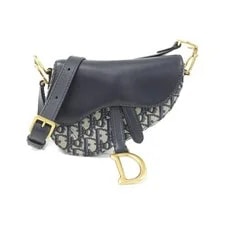 Dior — Authentic Christian Dior Saddle Mini M0465CDSS #23... — Handbag — resale