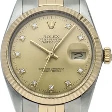 Rolex — Rolex Datejust 16013G(R) Gold 36mm Champagne Dial Automatic #LPW1073 — Watch — resale