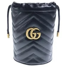 Gucci — Gucci GG Marmont Quilted Mini Buck Chain — Handbag — resale