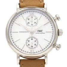 IWC — Authentic IWC Portofino Chronograph IW391502 Stainless Steel Mechanical Auto... — Watch — resale