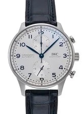 IWC — IWC Portuguese Chronograph IW371605 Stainless Steel 41mm Automatic 1998 #KMW1440 — Watch — resale