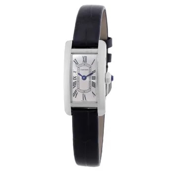 Cartier — Tank Americaine Mini Model Quartz Silver Dial WSTA0081 — Watch — resale