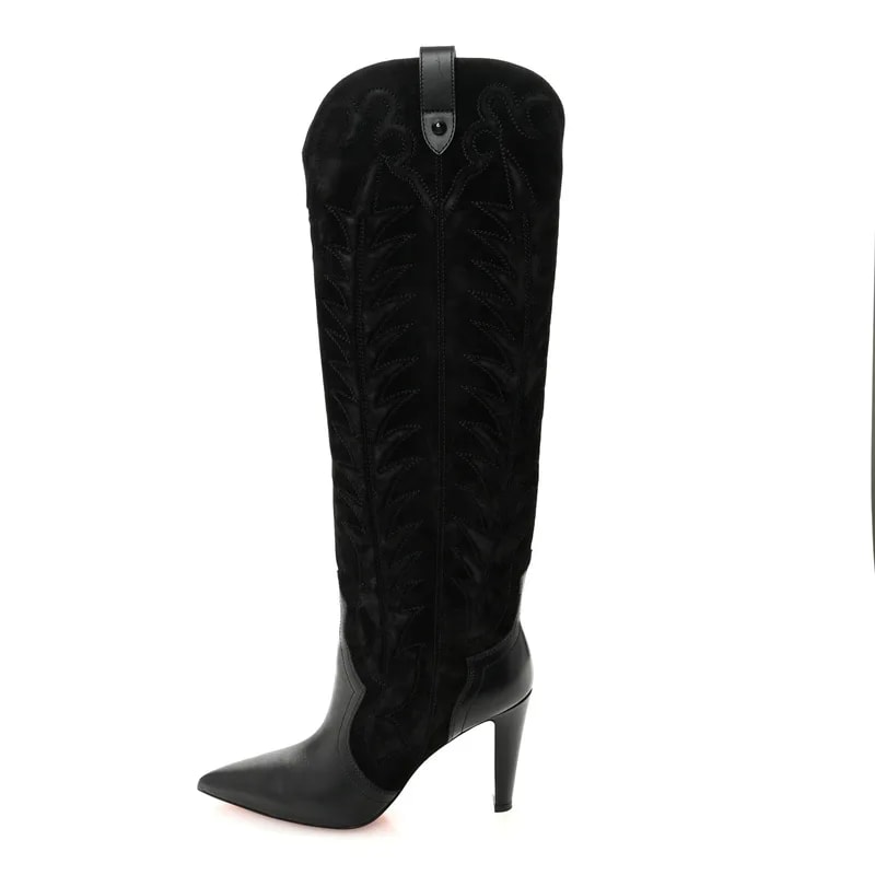 Veau Velours Santia Botta 85 Tall Boots 39