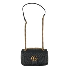 Gucci — Gucci | GG Marmont Flap Quilted Medium KLDR-0 — Handbag — resale