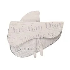 Dior — Dior Saddlebag Daniel Arsham Collaboration 1ADP0093YWL Calf Body — Handbag — resale