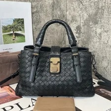 Bottega Veneta — Bottega Veneta Roma Mini Detachable Crossbody Strap — Handbag — resale