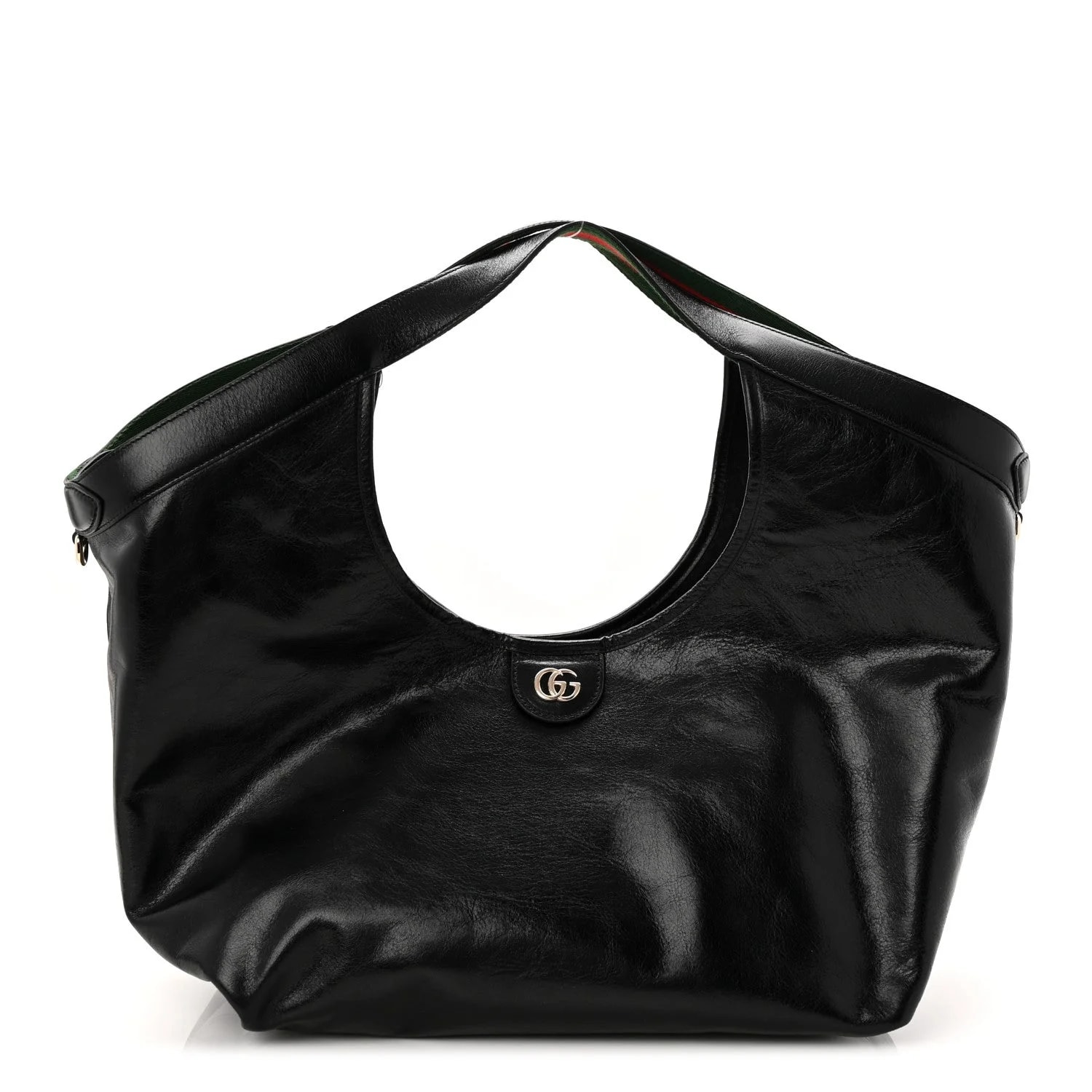 Gucci — Soft Glossy Large Giglio — Handbag — resale
