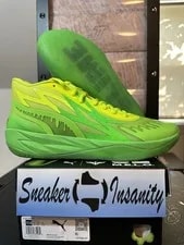 Puma — Size 11.5 - Puma MB.02 X Nickelodeon Slime — Sneaker — resale