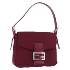 Fendi — Fendi Mamma Baguette Cotton Auth 184562 — Handbag — resale