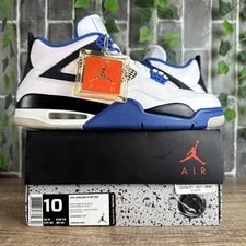 Air Jordan — Size 10 - Air Jordan 4 Retro Motorsports 2017 308497-117 Vnds OG — Sneaker — resale