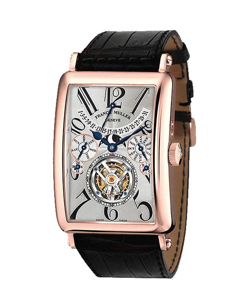 Worldofluxuryus — Franck Muller Long Island Perpetual Calendar 18K Rose Gold Lady's — Watch — resale