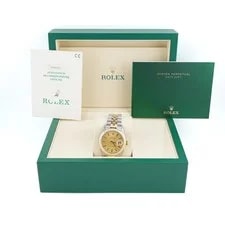 Rolex — Rolex 16233 Datejust 36 Mm Champagne Dial Jubilee Bracelet 1996 — Watch — resale