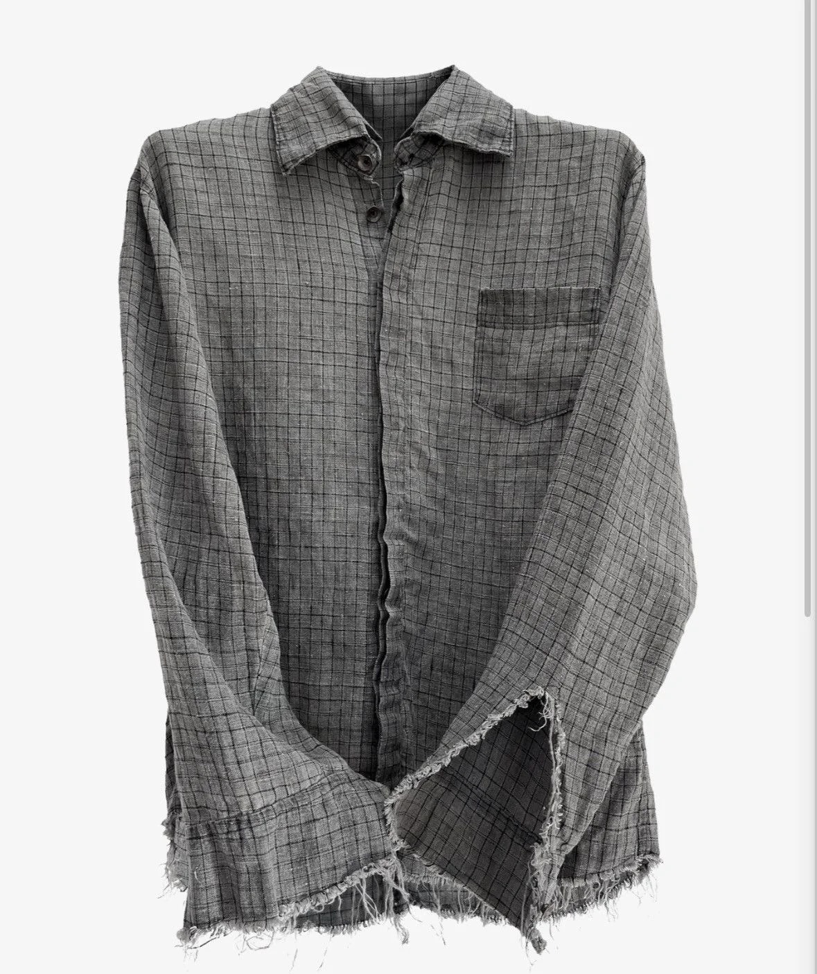 Dyed Checker Button-Down — streetwear — resale
