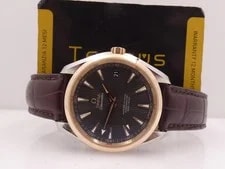 Omega — Omega Seamaster Aqua Terra Co-axial Box&papers '2023 18KT Rose Gold Bezel — Watch — resale