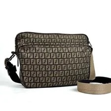 Fendi — Fendi Zuccino Messenger Crossbody — Handbag — resale