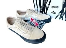 Vans — Vans Vault X Patta Old Skool Vlt Lx Almond Buff Us7 — Sneaker — resale