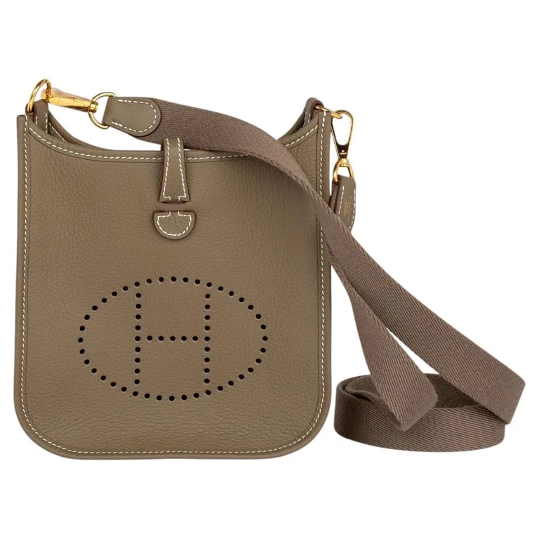 Hermès — Hermès Evelyne 16 Amazone Taurillon Etoupe — Designer Shoe — resale