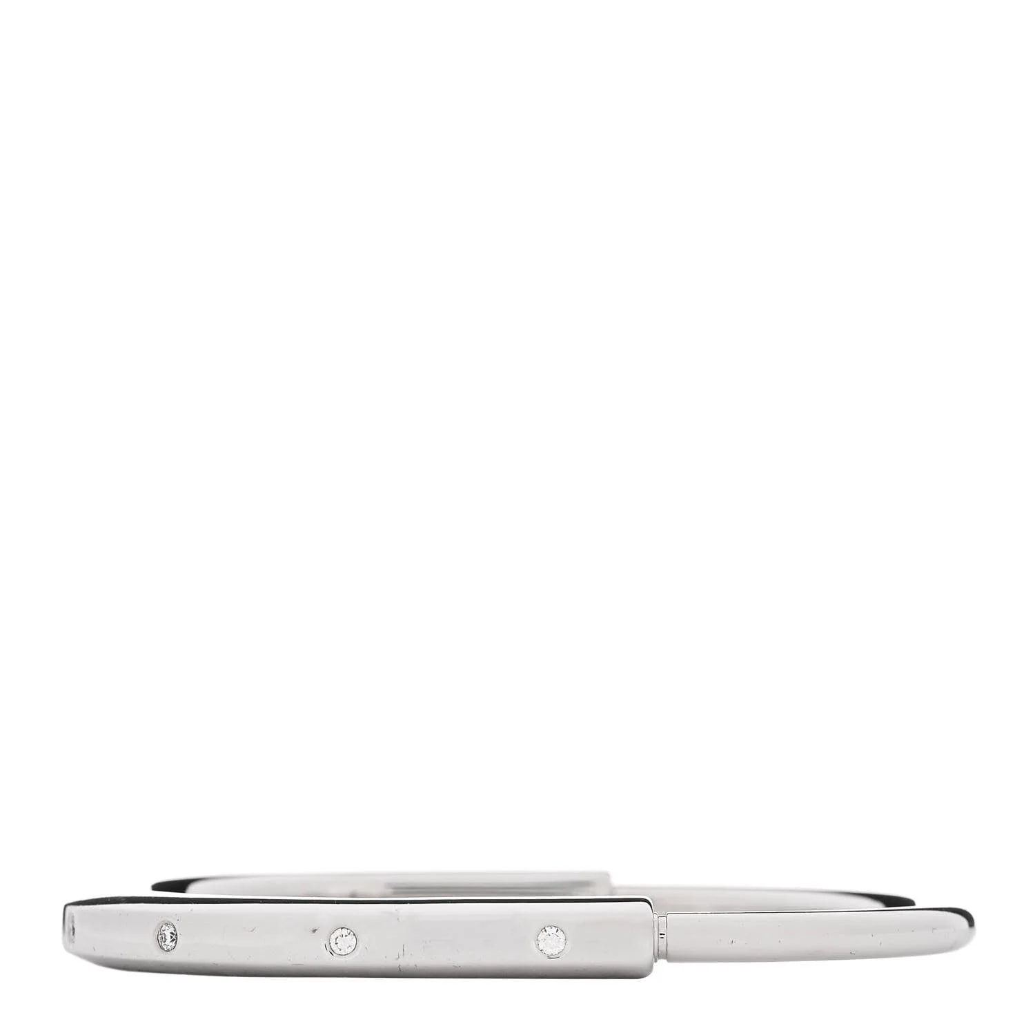 Tiffany & Co. — 18K White Gold Tiffany Lock Bangle — Jewelry — resale