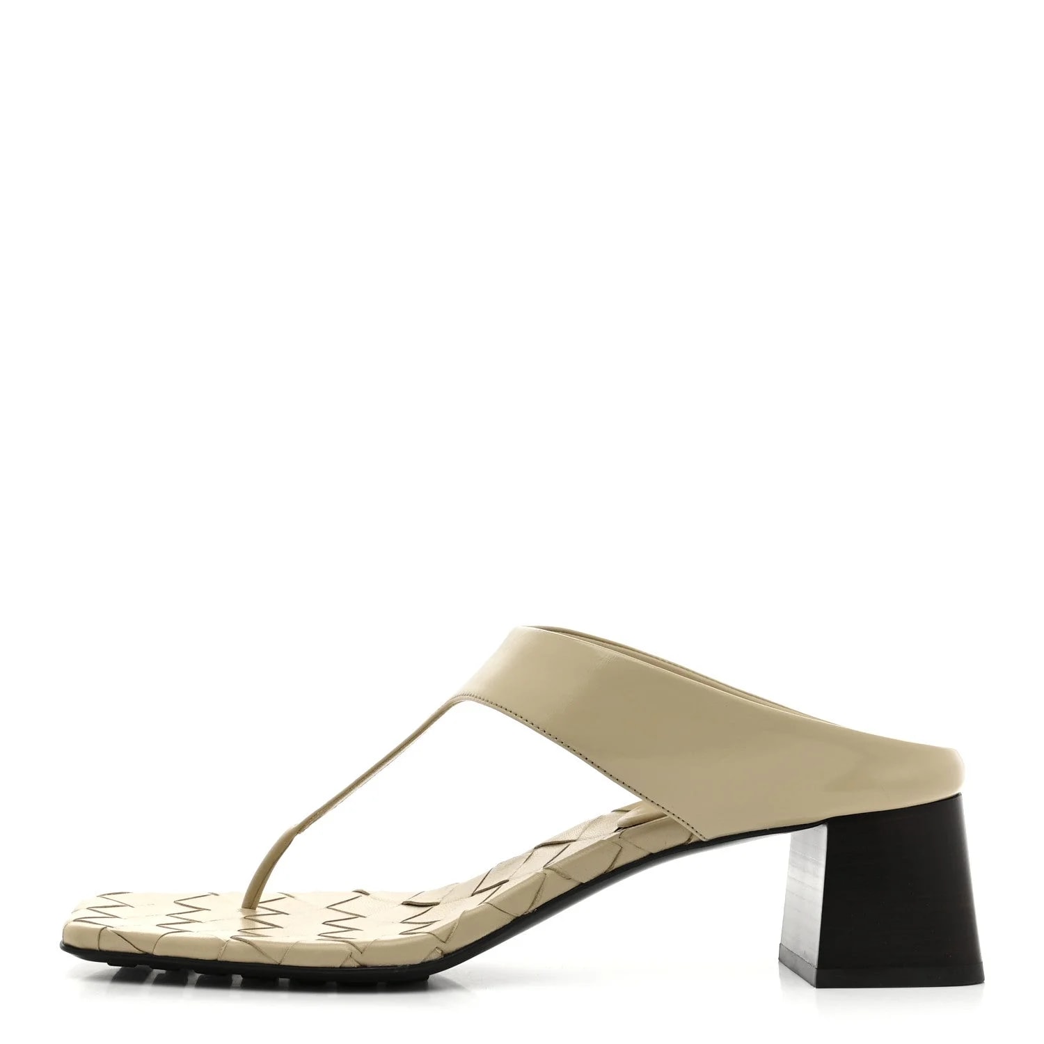 Bottega Veneta — Cushion Lux Marella Thong 37 Light Butterscotch — decorative_object — resale