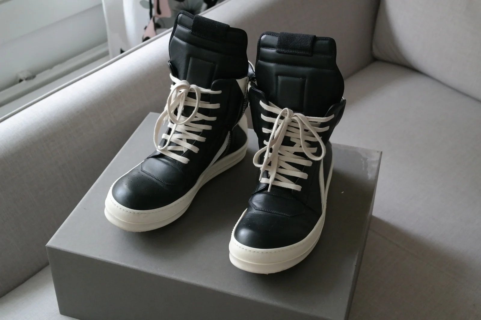 Rick Owens — Rick Owens Geobasket Milk — Sneaker — resale