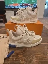 Louis Vuitton — Louis Vuitton Skate Biege Virgil 7LV-8-8.5US 1AARQS Clean — Sneaker — resale