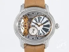 Audemars Piguet — ** Audemars Piguet 18K WG Millenary Hand-Wound MOP Dial W/ B&P — Watch — resale