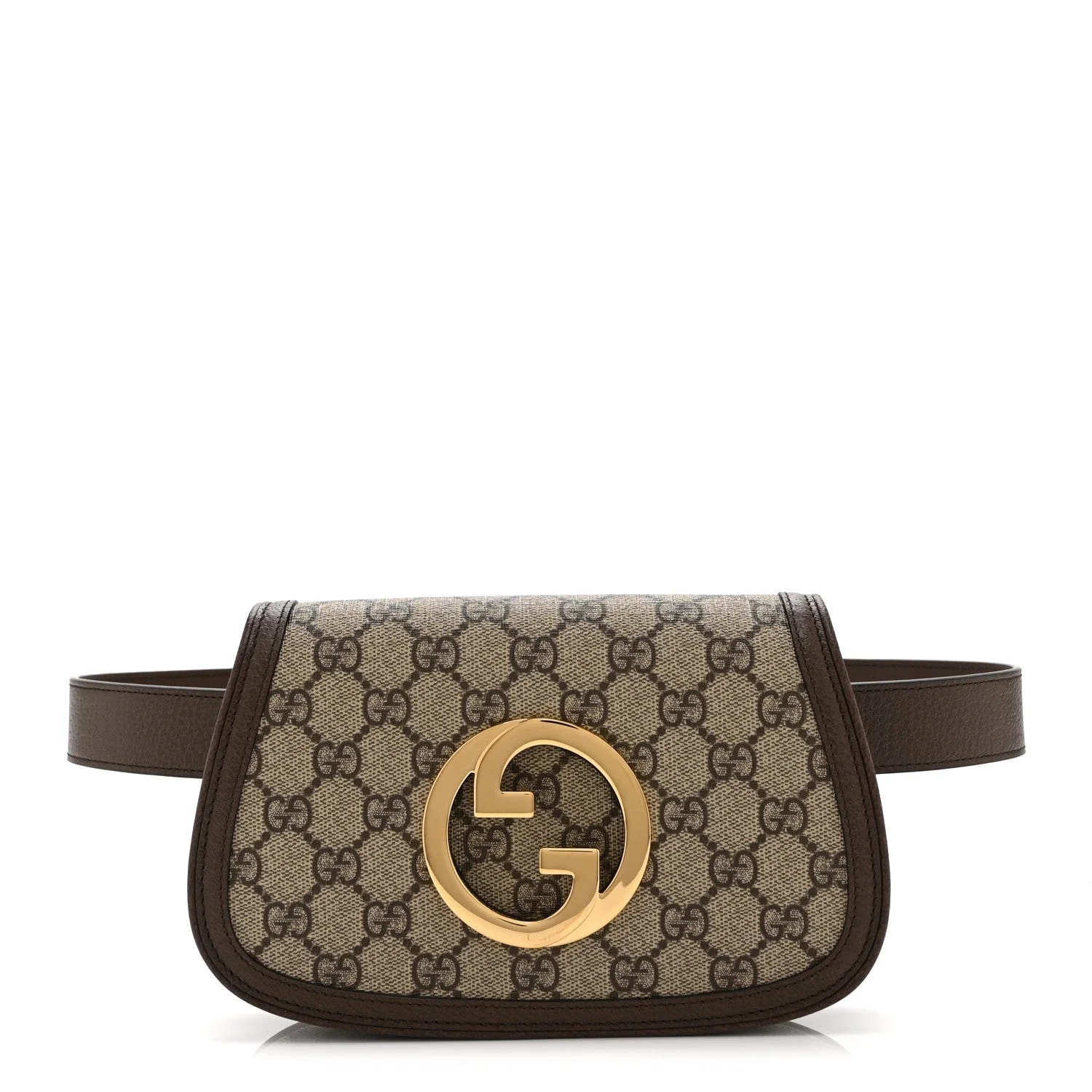 Gucci — Textured Dollar Blondie Belt 85 34 New Acero — Handbag — resale