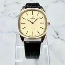 Omega — Omega de Ville 111.0131 Manual Wind Dress Leather Swiss — Watch — resale