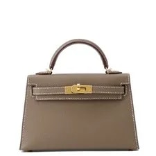 Hermès — Hermes Kelly 2 Size Etoupe — Handbag — resale