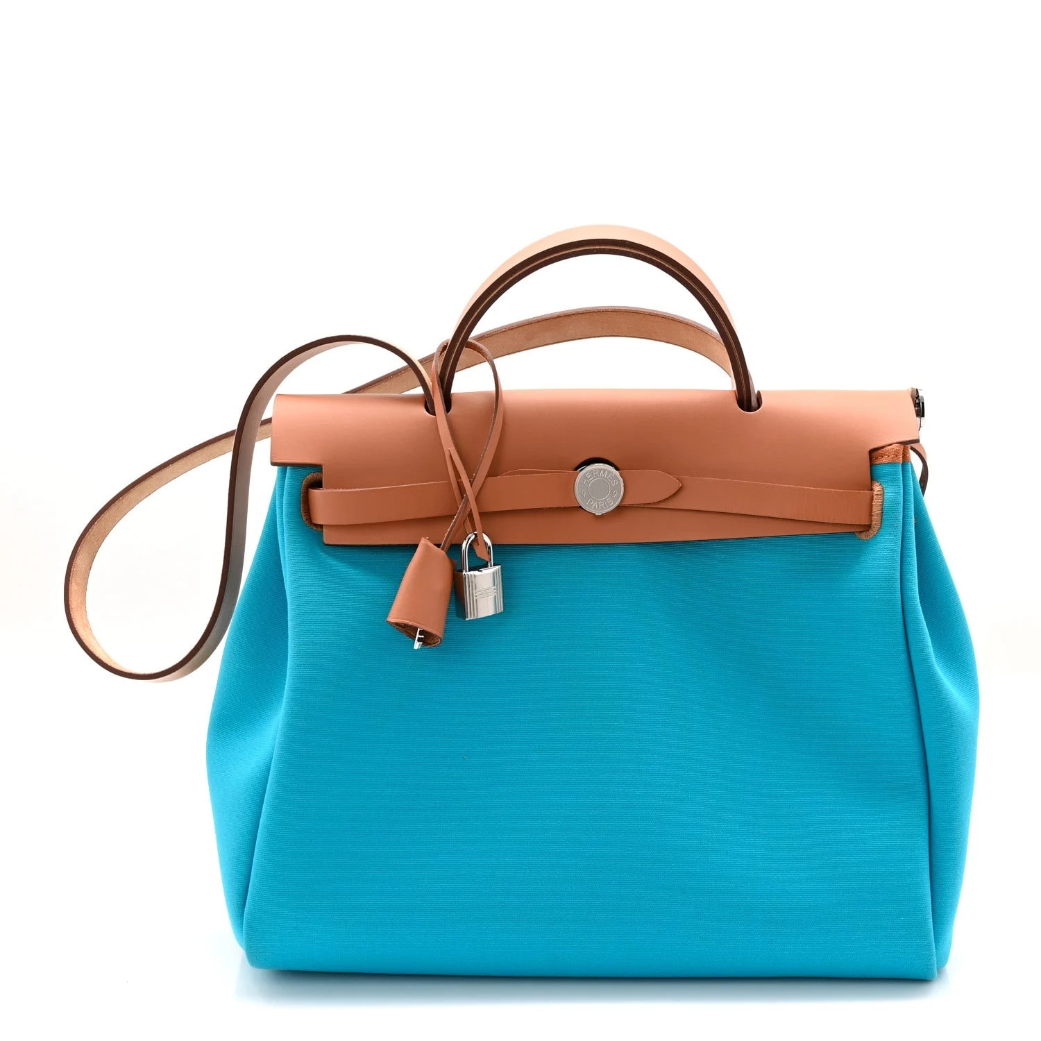 Hermès — Verso Herbag Zip Retourne 31 Azteque Menthe — Handbag — resale