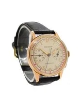 Jaeger-LeCoultre — Jaeger-LeCoultre Solid Pink Gold 18 Ct Medio Compax Dial — Watch — resale