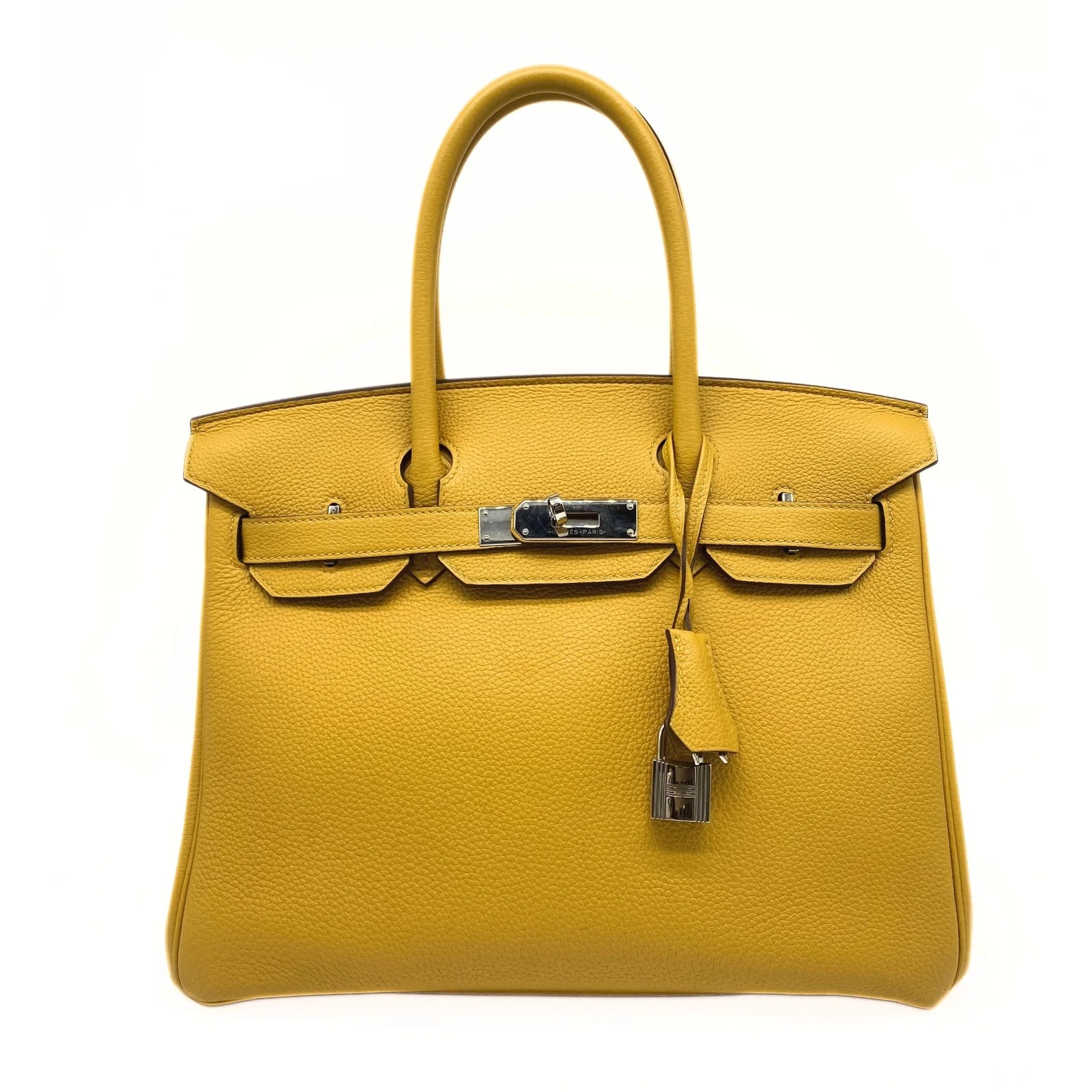 Hermès — Hermes Birkin 30 de Ambre Palladium — Handbag — resale