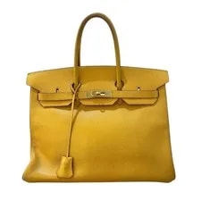 Hermès — Hermes Birkin 35 Hardware Cuychevel Jean D'or #OK422 — Handbag — resale