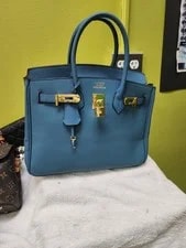 Hermès — Hermès Satchel Top Handle Turn Lock, Strap, , Pockets, Lock — Handbag — resale