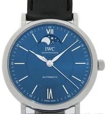 IWC — IWC Portofino Automatic Moonphase IW459402 40mm Box Papers Blue — Watch — resale