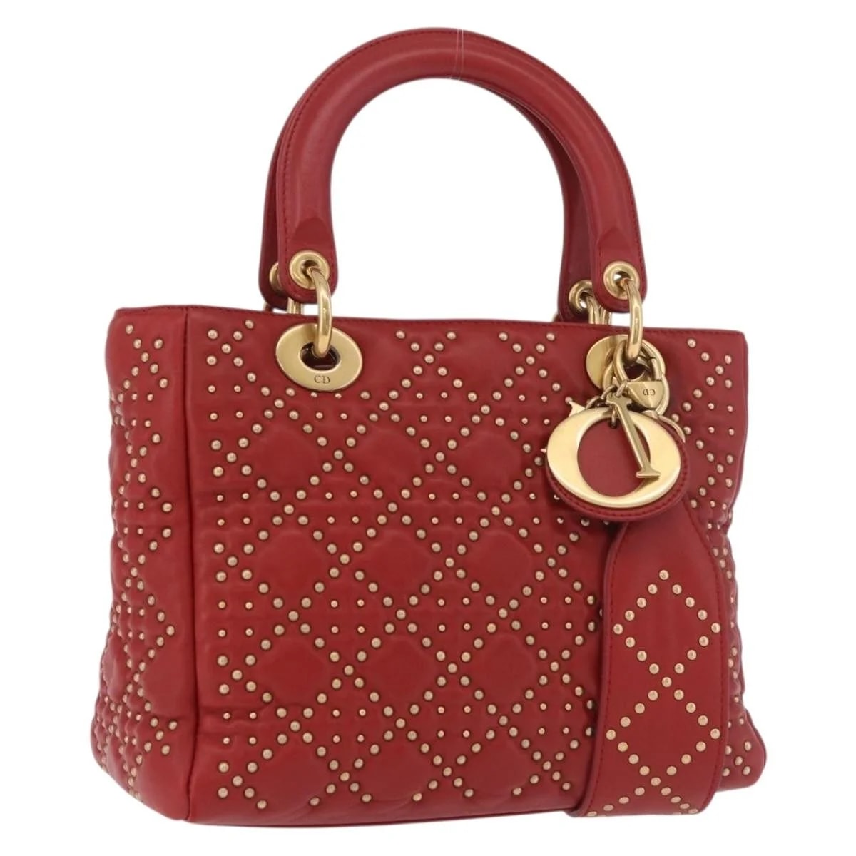 Dior — Christian Dior Supple Lady Studded — Handbag — resale