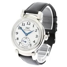 IWC — IWC Da Vinci IW358101 40mm SS White Dial Automatic Small Seconds #C2762 — Watch — resale