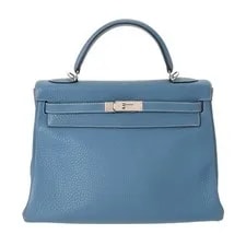 Hermès — Hermes Kelly 32 Stitched Jean × Hardware #W298 — Handbag — resale