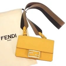 Fendi — Fendi Flat Baguette Mini Tone ISY — Handbag — resale