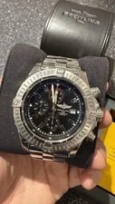 Breitling — Breitling Super Avenger Black Chronograph 48mm A1337011 Receipt Box & Papers — Watch — resale