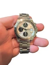 Tudor — Tudor 79180 Stainless Steel Chronograph 40MM Big Block Panda — Watch — resale