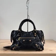 Balenciaga — Balenciaga Giant Mini City 309544 Color for W24cm — Handbag — resale