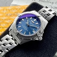 Breitling — 38mm Breitling Windrider A10350 - + Blue Dial — Watch — resale