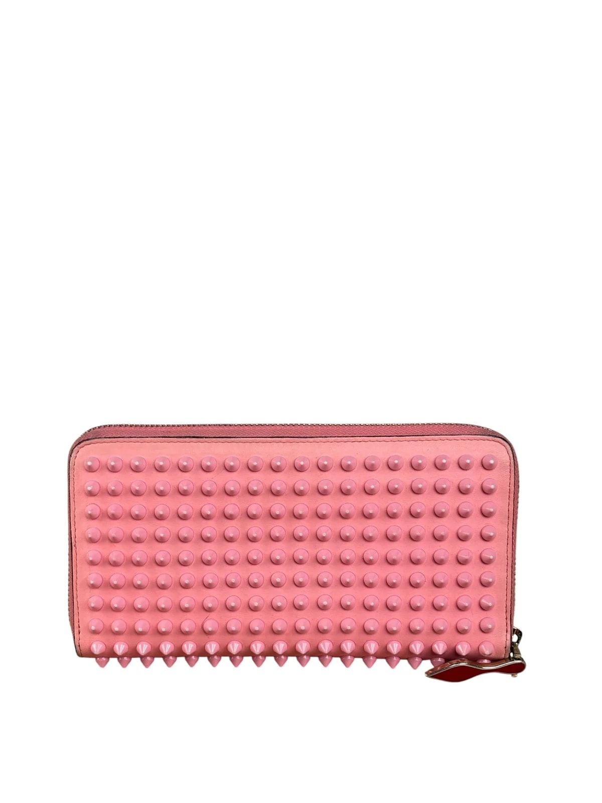 Christian Louboutin — Christian Louboutin Panettone Studded Long Zip Around Wallet — Handbag — resale