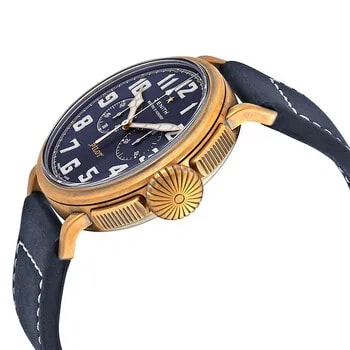 Zenith — Pilot Type 20 Bronze Chronograph Automatic Blue Dial Watch 29.2430.4069/57.C808 — Watch — resale