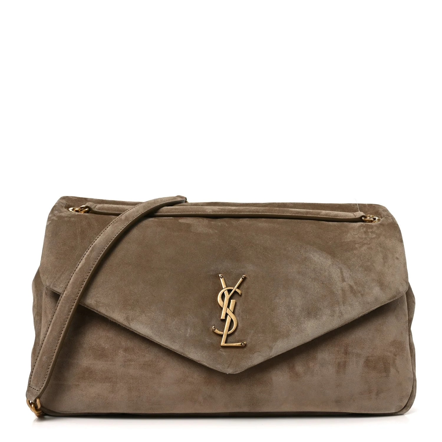 Saint Laurent — Large Calypso Dry Grain — Handbag — resale